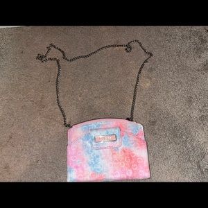 Cotton candy guess crossbody bag